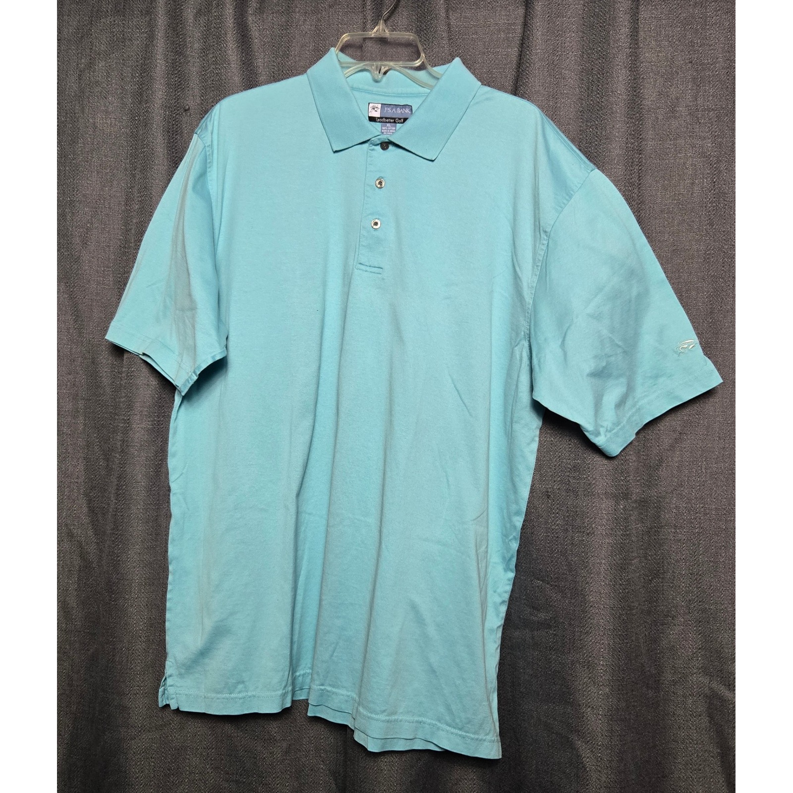 JSA Bank Leadbetter Golf Polo Shirt Moisture Wicking Xl